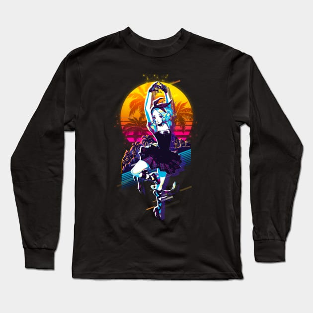 Haru Okumura v3 Long Sleeve T-Shirt by DIY Kulon Progo 